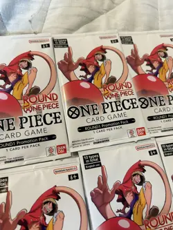 Round 1 One Piece Card Game Promotional Pack - English ALL 10 packs IN HAND - Image 4