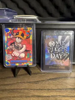 Monkey D Luffy P-110 Premium Card Collection ONE PIECE DAY 25 Japanese 2025 Both - Image 1
