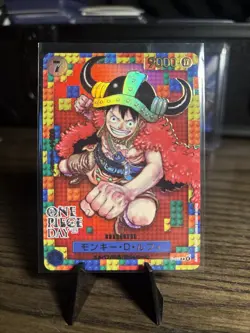 Monkey D Luffy P-110 Premium Card Collection ONE PIECE DAY 25 Japanese 2025 Both - Image 2