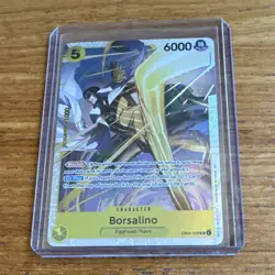 Bandai One Piece CCG Borsalino EB04-058 Egghead SR Foil Alt Art 6000 - Image 1
