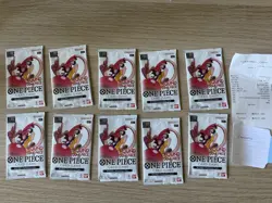 Bandai One Piece - Round 1 Promo 10 Booster Packs English - Image 1