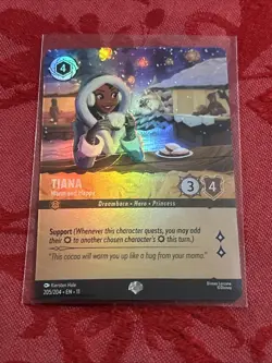 EPIC Lorcana Winterspell - Tiana - Warm and Happy - 205/204 EPIC - Image 1