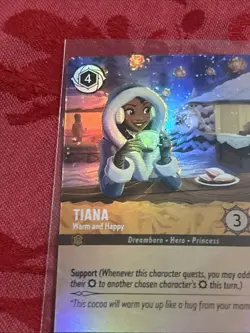 EPIC Lorcana Winterspell - Tiana - Warm and Happy - 205/204 EPIC - Image 3