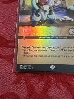 EPIC Lorcana Winterspell - Tiana - Warm and Happy - 205/204 EPIC - Image 4