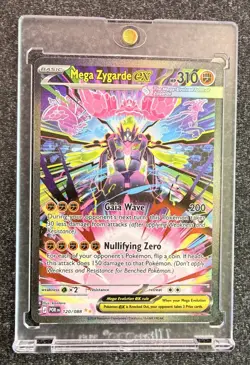 Mega Zygarde ex 120/088 Perfect Order Pokemon Card SIR Near Mint - Image 1