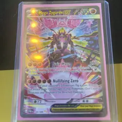 Mega Zygarde EX 120/088 Perfect Order Pokemon Card Near Mint Condition Rare Card - Image 1