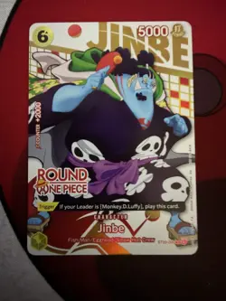 Jinbe ST29-005 C ROUND1 Promo ONE PIECE Card Game English - Image 1