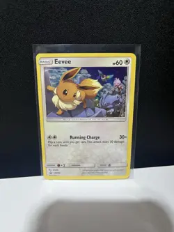 Pokemon Eevee TCG SM235 Sun & Moon Black Star Promo Holo Card LP - Image 2