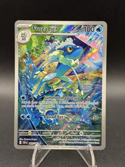 Frogadier 089/086 Chaos Rising Full Art Holo Rare Pokemon Card NM - Image 1