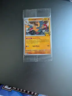 Exclusive Pokemon Chicago Field Museum Fossil Exhibit Archeops Promo Card SEALED - Image 1