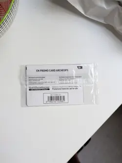 Exclusive Pokemon Chicago Field Museum Fossil Exhibit Archeops Promo Card SEALED - Image 2