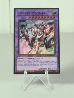 Yugioh - Invoked Mechaba - MGED-EN025 - Premium Gold Rare 1st Edition - Image 1