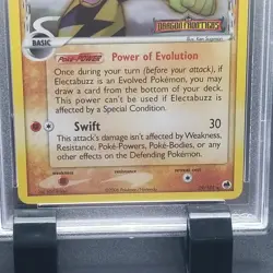 Pokemon Card Electabuzz 29/101 Reverse Holo EX Dragon Frontiers PSA 8 NM-MT - Image 3