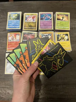 400+ Lot of Non Holo Rare SWSH Era Pokemon TCG Cards NM SLEEVED - Image 3