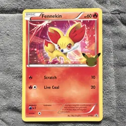 Pokemon Chespin XY01, Fennekin XY02, Froakie XY03 Card Lot English (3 Cards) - Image 5