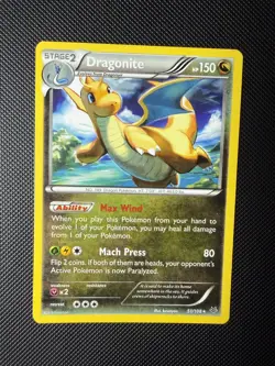 NM Dragonite 51/108 XY - Roaring Skies Rare Pokemon Card - Image 1