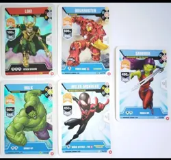 Marvel Mission Arena TCG Lotto 20 Bustine Game Cards Cicaboom - Image 2