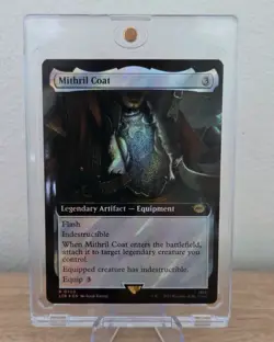 Mythril Coat Near Mint Extended Art Surge Foil LTR #0790 MTG x LotR - Image 1