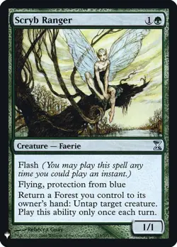NM - Scryb Ranger [LIST - 215] The List Reprints - Image 1
