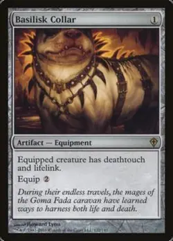 MRM ENGLISH Worldwake - Basilisk Collar [EX/NM] MTG magic WWK - Image 1
