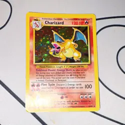 Wizards of the Coast 1999 Pokemon TCG Base Set Charizard 4/102 Holo Rare - Image 1