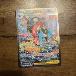 Mega Greninja EX 116/086 BREAKpoint Full Art Holo English 2016. - Image 1