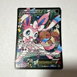 The Pokemon Company Sylveon EX Full Art Holo RC32/RC32 2016 (Near Mint) - Image 1