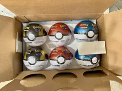 Pokemon Go TCG Poke Ball Tin Factory Sealed New - Lot of 6 (18 Packs) - Image 2