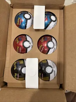 Pokemon Go TCG Poke Ball Tin Factory Sealed New - Lot of 6 (18 Packs) - Image 3