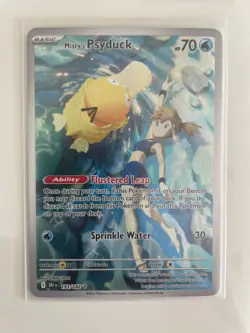 Pokemon TCG Misty's Psyduck Illustration Rare Destined Rivals 193/182 - Image 1