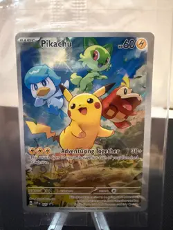 Pikachu #27 SEALED Pokemon TCG Black Star Promo Paldea Evolved ETB 027 NM - Image 1