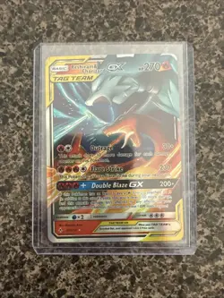 Pokemon TCG Reshiram & Charizard GX SM201 Tag Team Promo Holo - Image 1