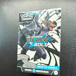 Pokemon TCG Scarlet & Violet—Black Bolt Booster Bundle Box 6 Packs ENG 2025 - Image 1