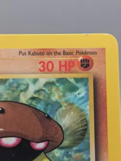 Wizards of the Coast Pokemon TCG Kabuto Fossil 50/62 1st Ed 30 Hp - Image 3