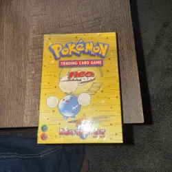 New Pokemon Hotfoot Neo Genesis Theme Deck. Factory Sealed TCG Card Box. 2000 - Image 1