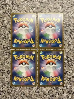 Pokemon TCG 4x Pikachu 020/M-P Mcdonalds Promo Bundle Japanese NM 2025 - Image 3