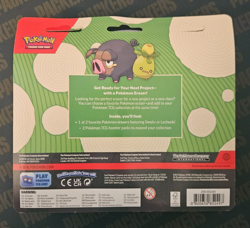2023 Pokemon Back To School LECHONK Eraser & 2 Booster Packs! - Image 2