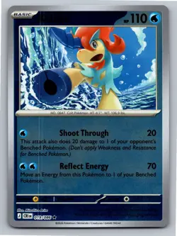 Keldeo 019/086 Rare Chaos Rising Pokemon Reverse Holo Near Mint - Image 1