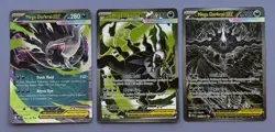 Pokemon TCG Pitch Black Mega Darkrai EX 048/084 DR + 101/084 UR + 116/084 SIR NM - Image 1
