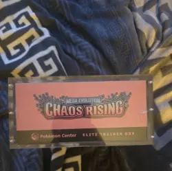 Pokemon TCG: Chaos Rising Pokemon Center Elite Trainer Box ETB with acrylic - Image 5