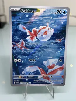 Pokemon TCG Pitch Black Goldeen 87/84 Full Art English Illustration Rare - Image 1