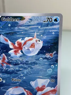 Pokemon TCG Pitch Black Goldeen 87/84 Full Art English Illustration Rare - Image 5