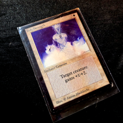 Holy Strength Beta, White Common MAGIC. IF I'M WRONG ABOUT CARD PLZ INFORM ME. - Image 2