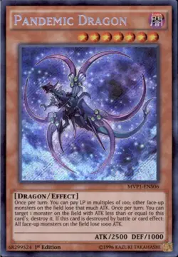 Pandemic Dragon MVP1-EN006 The Dark Side of Dimensions Movie Pack Yu-Gi-Oh NM - Image 1