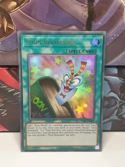 Yugioh Unlimited ed TOCH-EN003 - Toon Bookmark - NM - Image 1