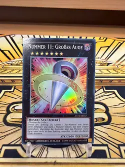 Yugioh Nummer 11: Großes Auge AC14-DE017 Super Rare - Image 1