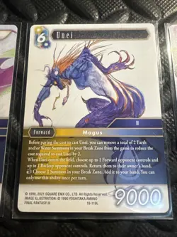 Unei 19-119L - Y’shtola 19-124L - Final Fantasy TCG Legend Cards - NM - Image 2