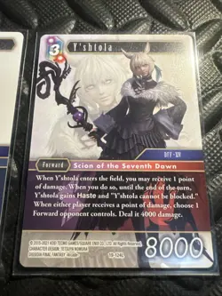 Unei 19-119L - Y’shtola 19-124L - Final Fantasy TCG Legend Cards - NM - Image 3