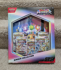 Pokemon TCG Scarlet & Violet Prismatic Evolutions Binder Collection New & Sealed - Image 1