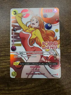Nami ST129-008 ROUND 1 x ONE PIECE Card Promo ENGLISH 2026 NM - Image 1